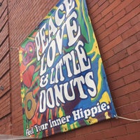 Photo taken at Peace, Love &amp;amp; Little Donuts by Bernard M. on 1/22/2017