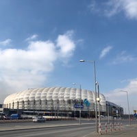 Photo taken at Stadion Miejski by Surachart U. on 3/1/2018