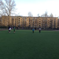 Photo taken at Футбольное поле by Ар .. on 4/22/2014