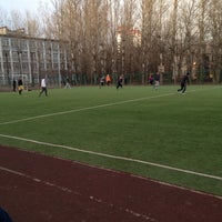 Photo taken at Футбольное поле by Ар .. on 4/4/2014
