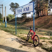 Photo taken at Платформа «154 км» by Evgeniy Z. on 8/11/2013