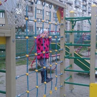 Photo taken at Детская площадка @ Троллейная 1 by Danil S. on 9/28/2012