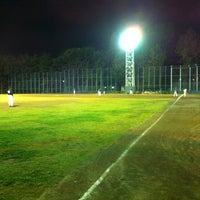 Photo taken at 松ノ木運動場 野球場 by Masahiro K. on 11/3/2012