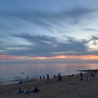 Photo taken at Hove Beach by Nick H. on 9/7/2023