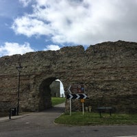 Photo taken at Pevensey Castle by Nick H. on 3/21/2021