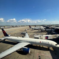 Photo taken at Delta Sky Club by Nick O. on 7/31/2023