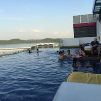 Photo taken at Hotel Jen Swimming Pool by NeMeSiS on 7/2/2016