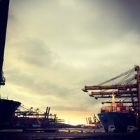 Photo taken at PSA Keppel Terminal by Andrew C. on 11/15/2014