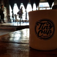 Photo taken at Tin Cup Coffee by Artem K. on 4/10/2018