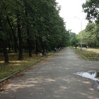 Photo taken at Аллея Победы by Irina G. on 7/21/2013