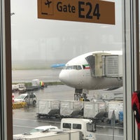 Photo taken at Gate E24 by Abdulrahman A. on 12/30/2022