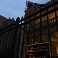 Photo taken at Embassy of Cuba by Armie on 5/2/2017