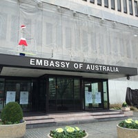 Photo taken at Embassy of Australia by Armie on 12/28/2015
