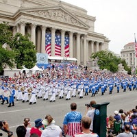 Photo taken at DC Independence Day Parade by Armie on 7/4/2014
