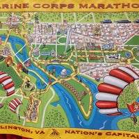 Photo taken at Marine Corps Marathon Runner&amp;#39;s Village by Armie on 10/25/2015
