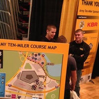 Photo taken at ARMY TEN MILER EXPO #armytenmiler by Armie on 10/19/2013