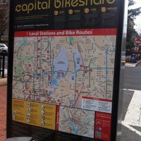 Photo taken at Capital Bikeshare - New Hampshire Ave &amp;amp; T St NW by Armie on 12/8/2012