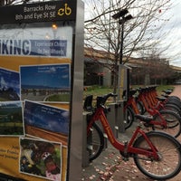 Photo taken at Capital Bikeshare - Barracks Row by Armie on 11/28/2015