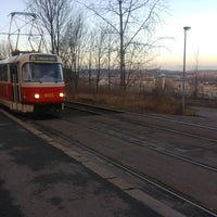 Photo taken at Krejcárek (tram, bus) by Honza H. on 1/4/2018