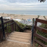 Photo taken at Montana Beach Stairs by Kim A. on 1/24/2024