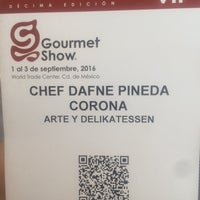 Photo taken at Gourmet Show by Dafne P. on 9/2/2016
