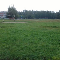 Photo taken at Стадион школы № 2 by Julia S. on 8/16/2013