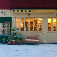 Photo taken at Perla Cafe by Rachel K. on 2/9/2017