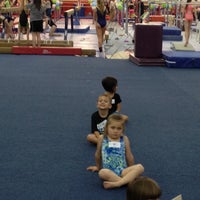 Photo taken at Cypress Academy of Gymnastics by Marcos M. on 4/17/2013