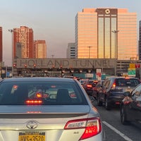 Photo taken at Holland Tunnel Toll Plaza by Angel L. on 3/21/2021