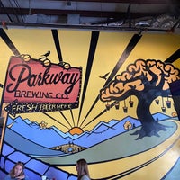 Photo taken at Parkway Brewing Co. by Angel L. on 10/29/2022