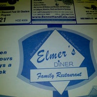 Photo taken at Elmer&amp;#39;s Diner by William L. on 9/30/2013