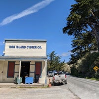 Photo taken at Hog Island Oyster Farm by Dave J. on 3/16/2021