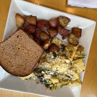 Photo taken at Portage Bay Cafe &amp;amp; Catering by KC S. on 10/1/2023