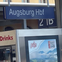 Photo taken at Augsburg Hauptbahnhof by Scott H. on 9/27/2023