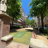 Photo taken at Plaça d&amp;#39;Adrià by Rai U. on 5/22/2020