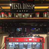 Photo taken at Testa Rossa Caffé by Celal A. on 11/8/2016