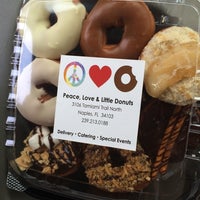 Photo taken at Peace Love &amp;amp; Little Donuts by Monica D. on 3/12/2015