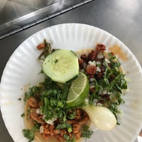Photo taken at Tacos El Bronco Cart by Chad H. on 6/29/2018