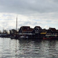Photo taken at Volendam Port by Çiğdem on 1/31/2015