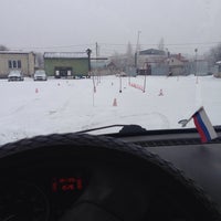 Photo taken at Автошкола &amp;quot;Старый пах&amp;quot; by Tatiana K. on 1/12/2014