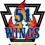 Foto tomada en 51 Wings And Things  por 51 Wings And Things el 1/8/2014