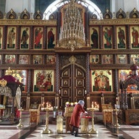 Photo taken at Храм Рождества Христова by Alexey K. on 10/18/2013