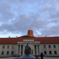 Photo taken at Monument to King Mindaugas by Vasilis P. on 10/6/2019