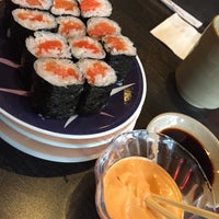 Photo taken at Marinepolis Sushi Land by Derek M. on 3/14/2015