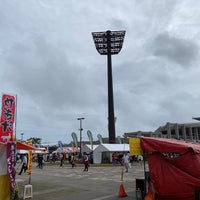 Photo taken at 沖縄県総合運動公園体育館 by Koh F. on 2/15/2020