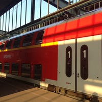 Photo taken at Stuttgart Hauptbahnhof by susanne m. on 5/5/2013