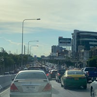 Photo taken at Kasetsart Intersection Overpass by Rathapol S. on 5/27/2020