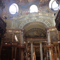 Photo taken at Austrian National Library by Deise Y. on 4/16/2013