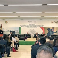 Photo taken at Sala De Exposiciones (Universidad Anahuac) by Julieta B. on 10/26/2018