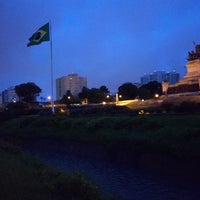 Photo taken at Praça do Monumento by Pamela Emerich on 3/21/2017